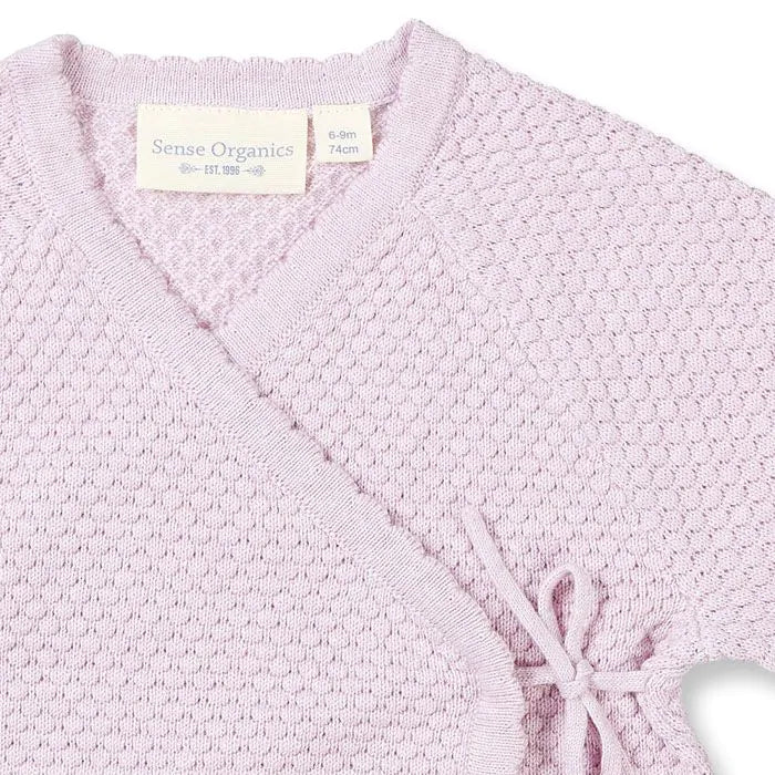 Sense Organics Baby-Wickeljacke altrosa