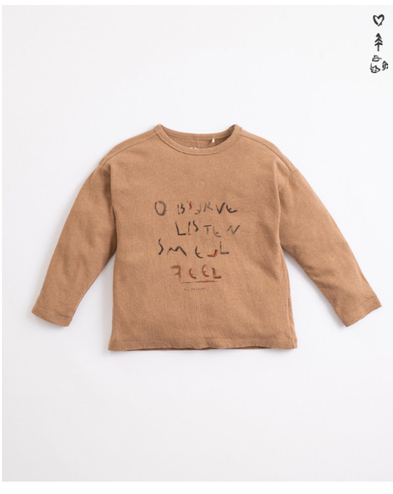 Play Up Langarmshirt Paper