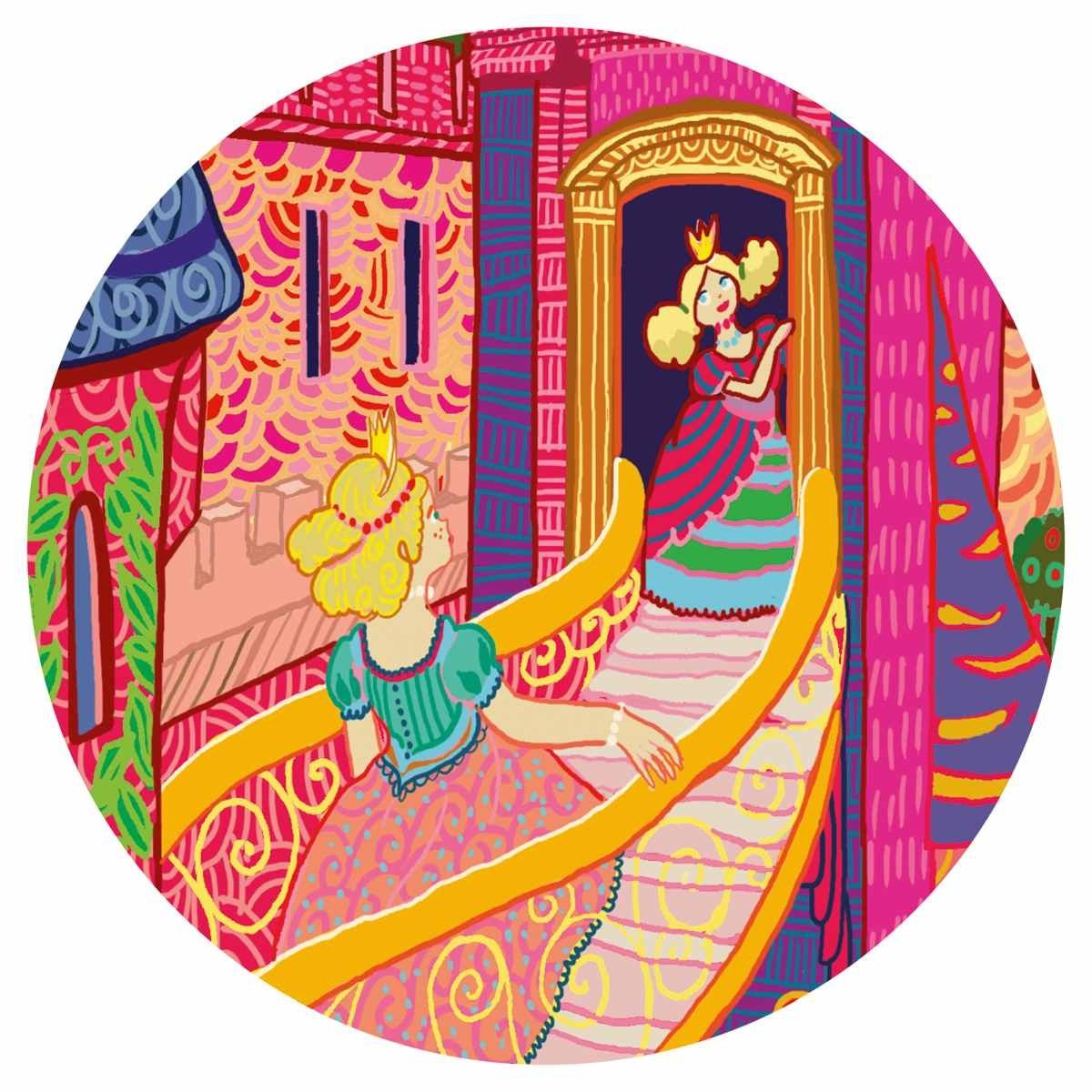 Djeco Puzzle Feenschloss 54teilig