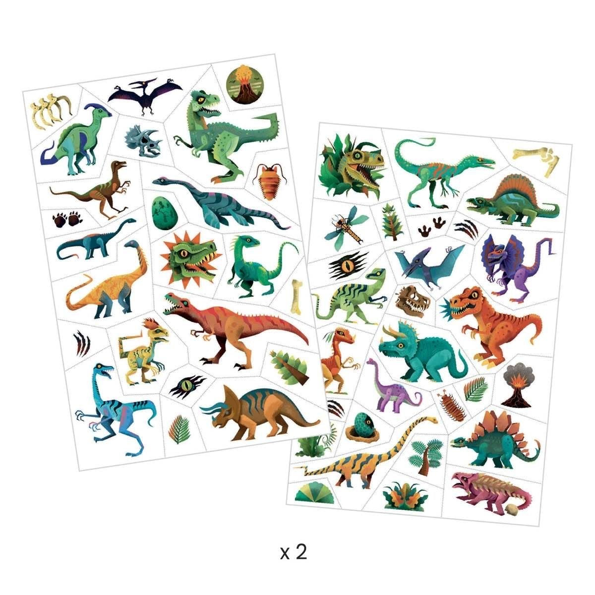 Djeco Tattoos Dino Club