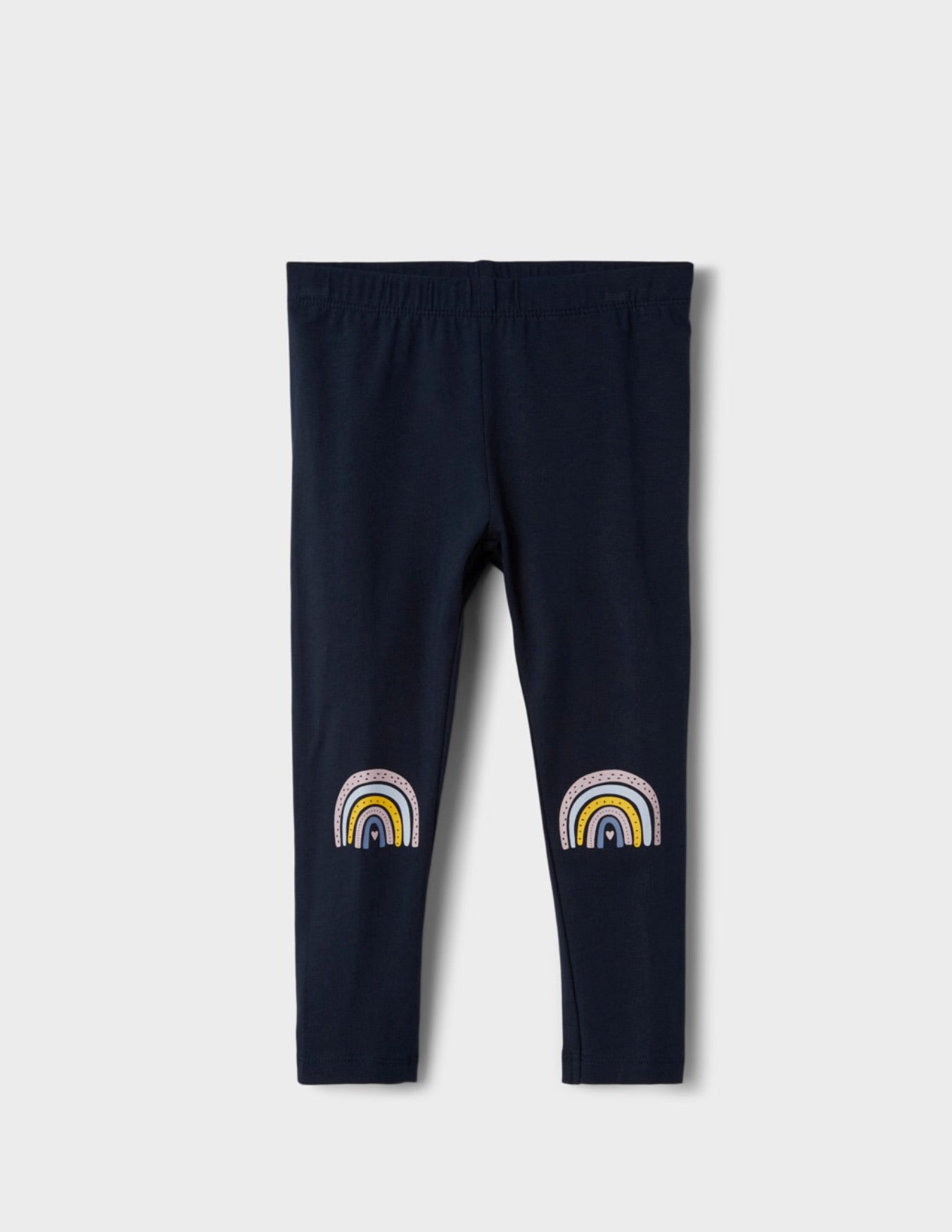 Name it Baumwollleggings mit Regenbogen am Knie (nmfvivian)