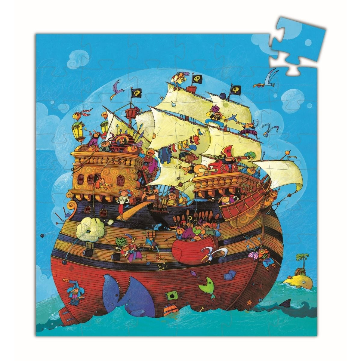Djeco Puzzle Barbarossa‘s Boot