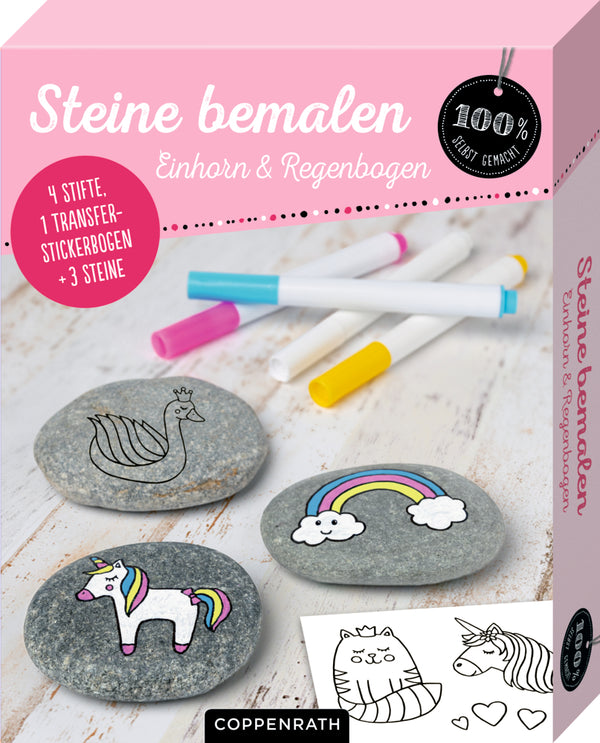 Coppenrath Steine bemalen Einhorn & Regenbogen