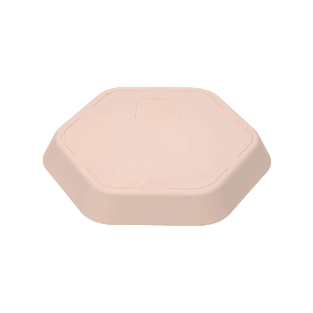 Lässig Kinderteller Geo in rosa