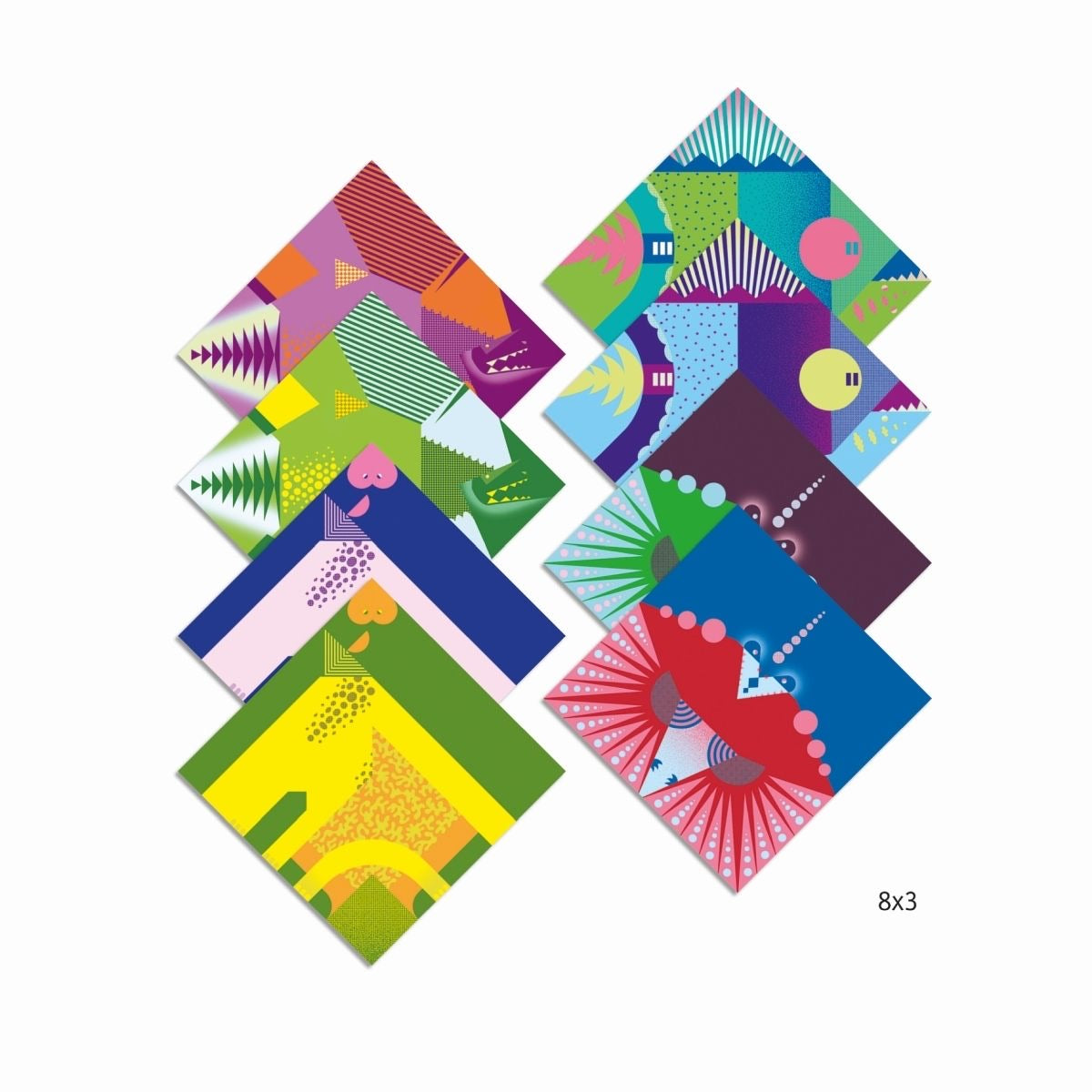 Djeco Origami Dinosaurier