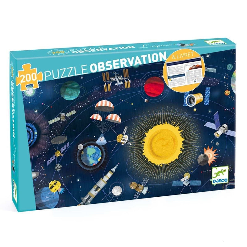 Djeco Puzzle Observation Der Weltraum