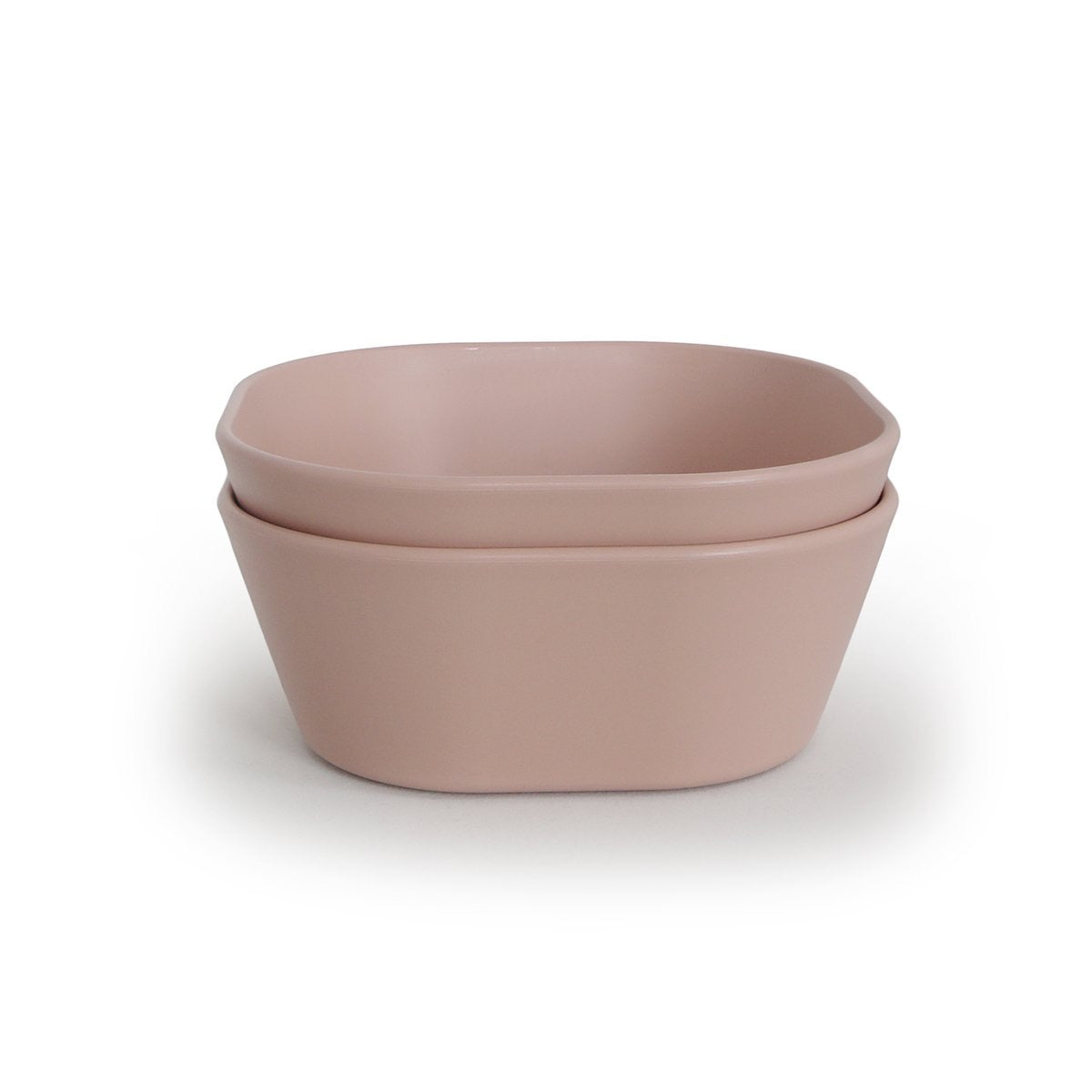 Mushie Geschirrschale quadratisch blush