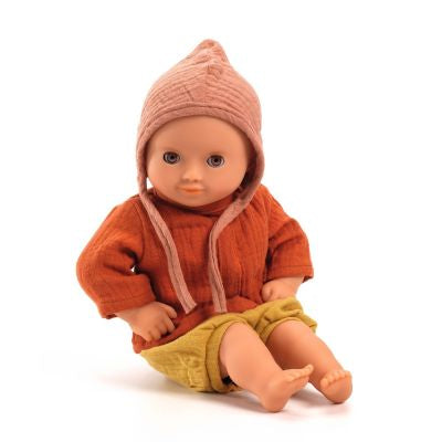 DJECO Pomea Puppenkleidung Mandarine