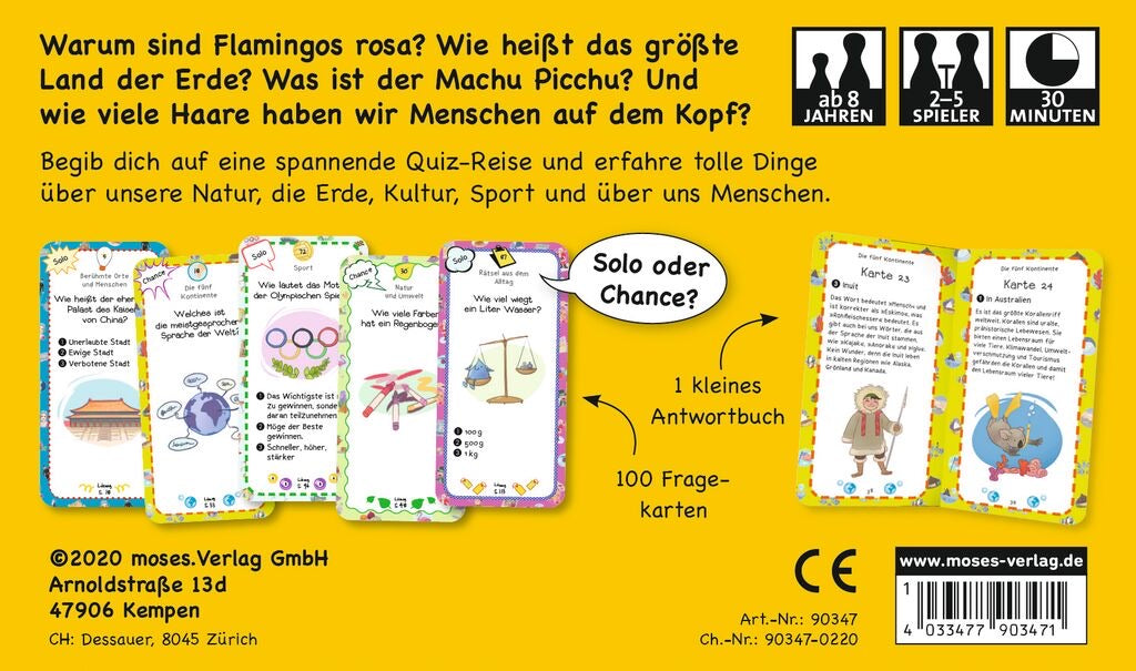 Moses Das Allgemeinwissen Quiz