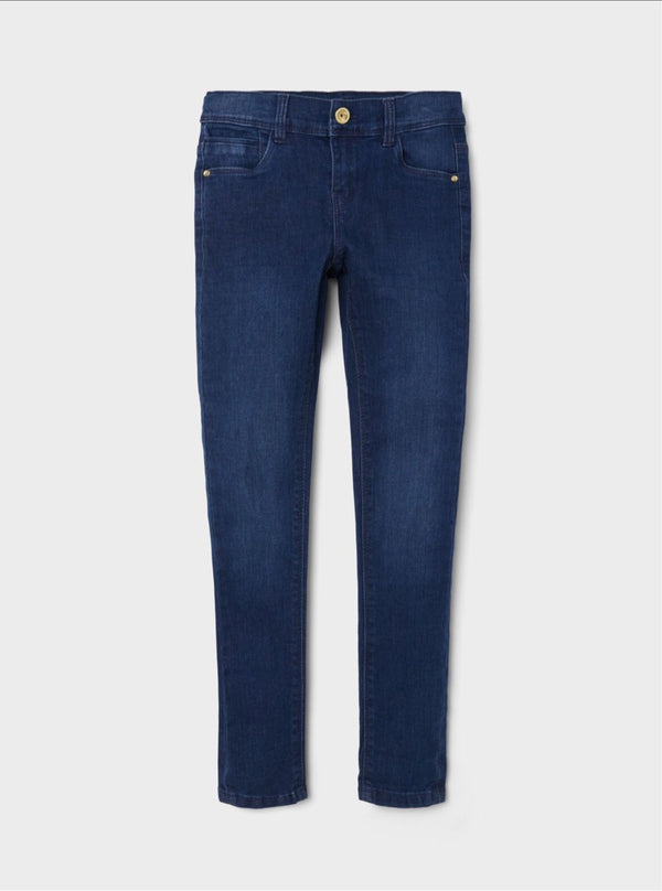 name it Skinny Fit Jeans dunkelblau (NKFPOLLY)