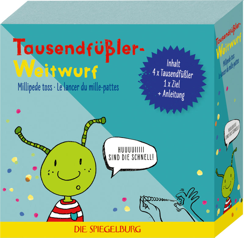 Die Spiegelburg Tausendfüßler-Weitwurf
