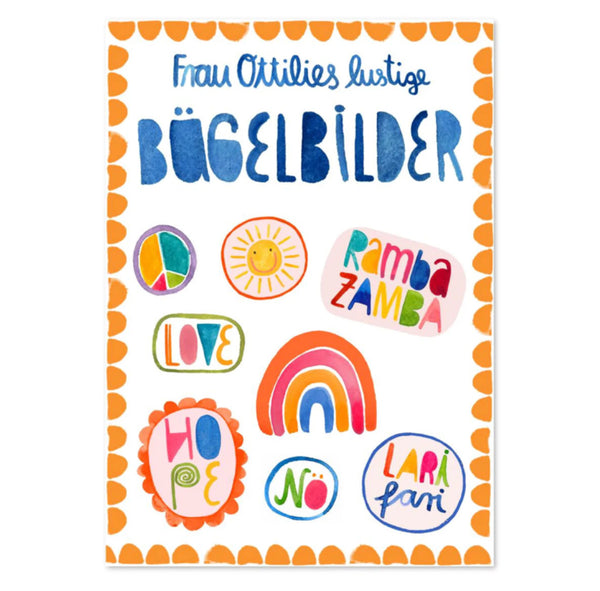 Frau Ottilie Bügelbilder *Sonnenschein und Rambazamba*