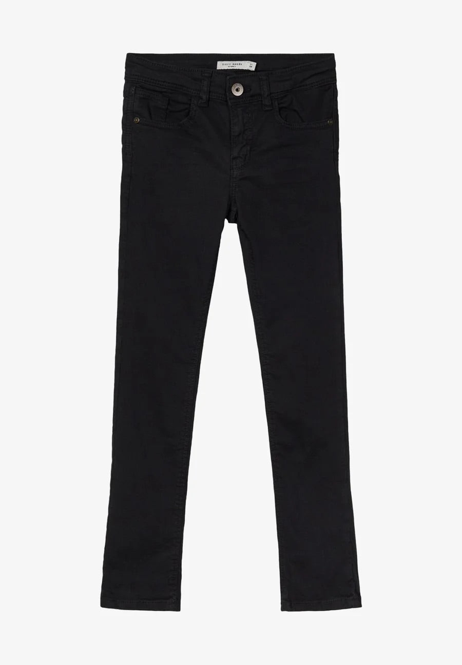 name it Jeans slim schwarz