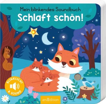 ars Edition Mein blinkendes Soundbuch  Schlaft schön