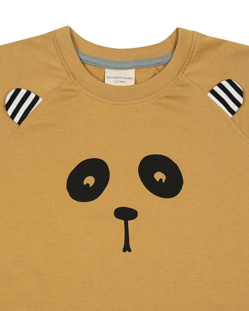 Turtledove London T-Shirt Panda Sunny