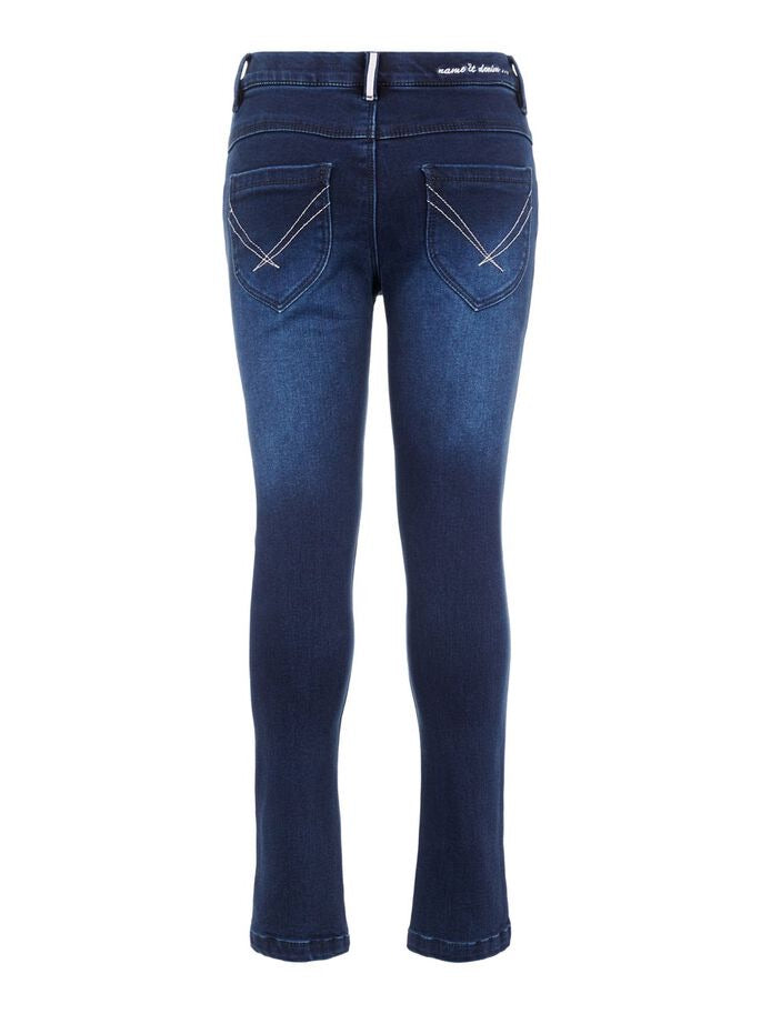 Name it Fleece Jeans dunkelblau