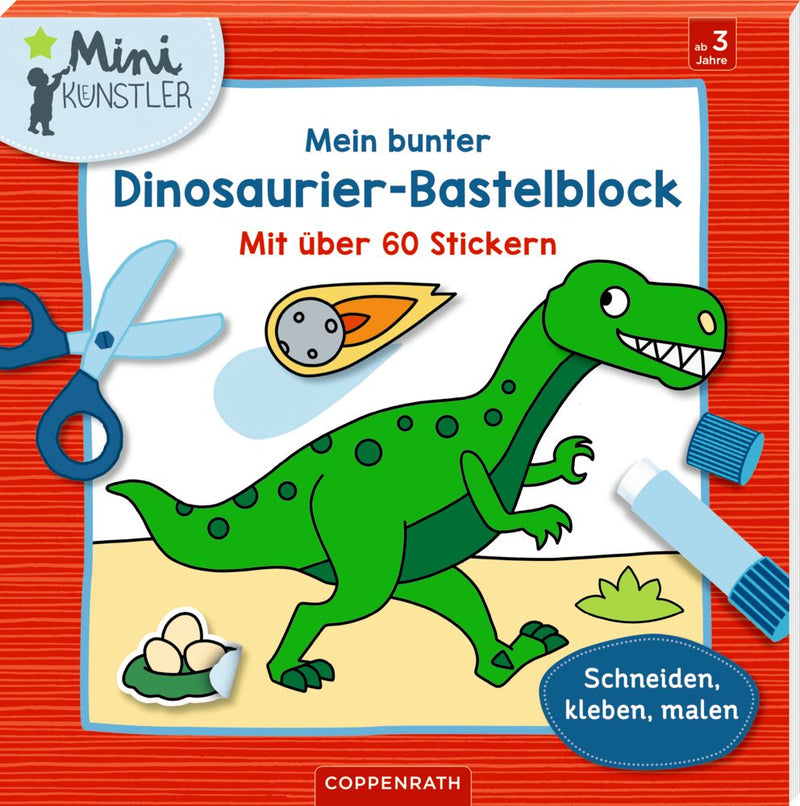 Coppenrath Mein bunter Dinosaurier-Bastelblock