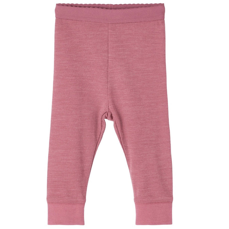 Name it Leggings mit Merinowolle Nostalgia Rose
