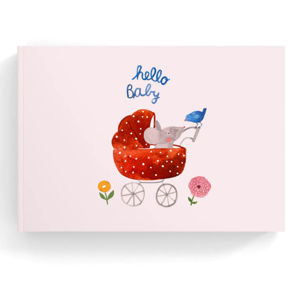 Frau Ottlilie „Hello Baby“ Babytagebuch Maus