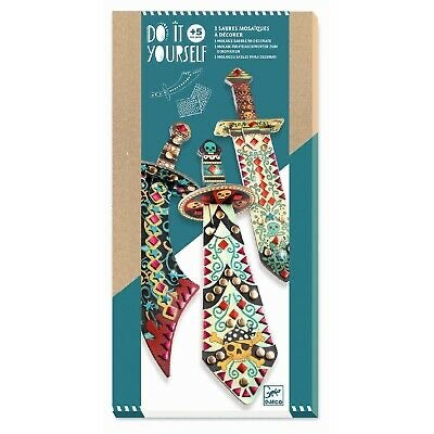 Djeco Do ist yourself - 3 Mosaik Piratenschwerter