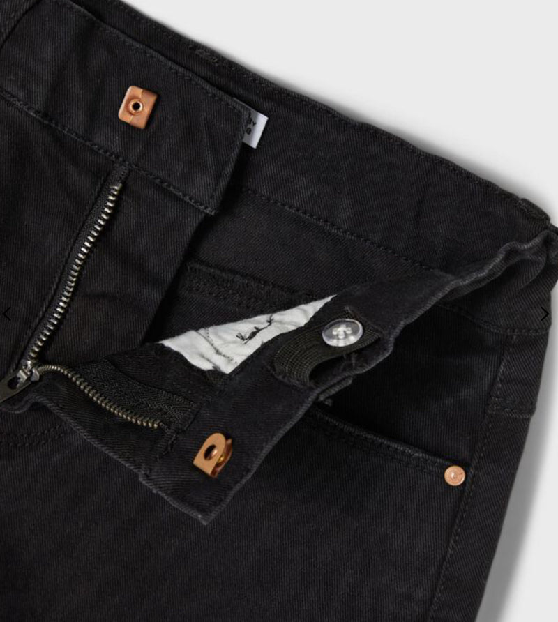 name it Jeansshorts Regular Fit in schwarz