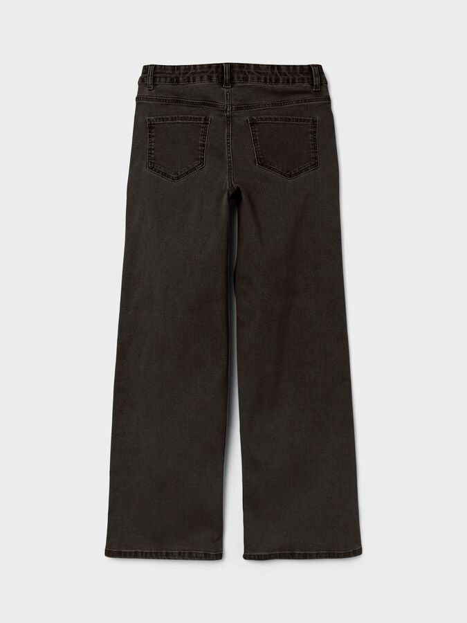 name it High Waist Straight Fit Jeans schwarz (nkfbella)