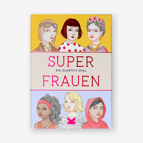 Quartettspiel Super Frauen