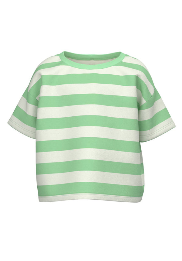 name it T-Shirt (nmfvitanni) Green Ash