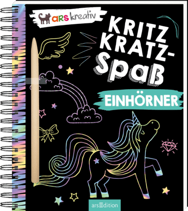 arsEdition Kritzkratz-Spaß Einhorn