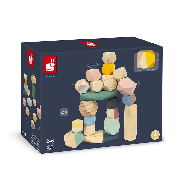 Janod Sweet Cocoon Bausteine 20 Stück
